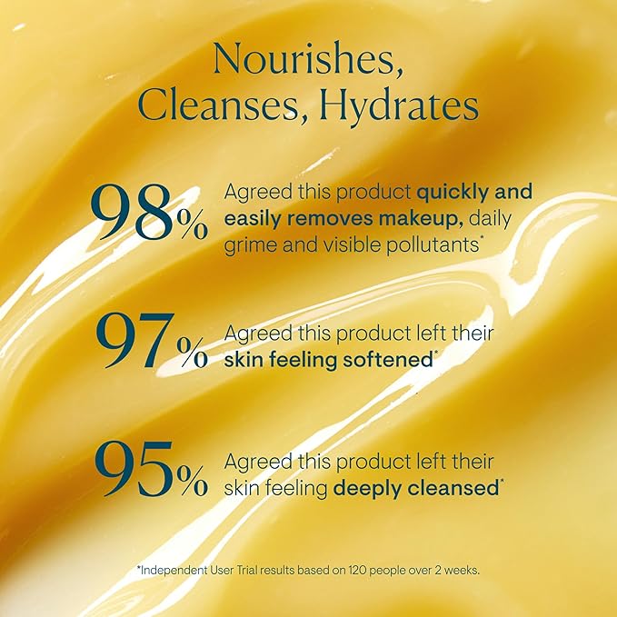 ELEMIS Pro-Collagen Cleansing Balm Makeup Remover, Hydrating Facial Cleanser, Oil Cleanser, Oil Makeup Remover, Deep Cleanse, 20g, Original New