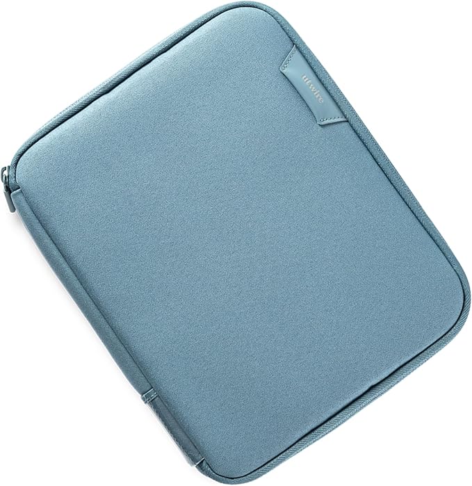 UT Wire Folio Tech Gear Pouch 2L Personal, Family, Work Travel Organizer for Electronic Essentials, Cables Chargers & Tech Accessories, with Label Identification, Medium in Arctic Blue