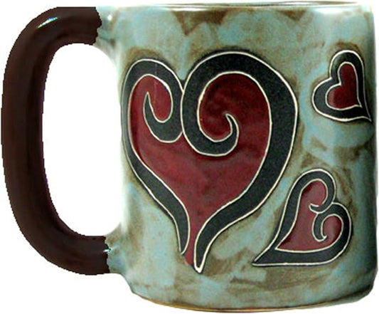 Mug - Hearts - 16 oz