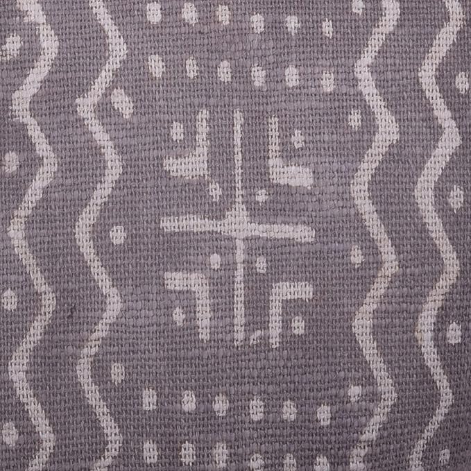 Trade Star Decorative Handloomed Cushion Case 100% Cotton Pillow Cover Lumbar Throw Covers Modern Farmhouse Luxurious Pillow Cover (Grey ALMA 12X24 INCH)