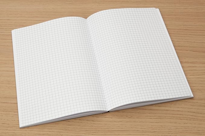 Sigel SN200 Notebook, Squared, 80 g/m², Approx. A5, Blue, softcover, 200 Pages, Sustainable