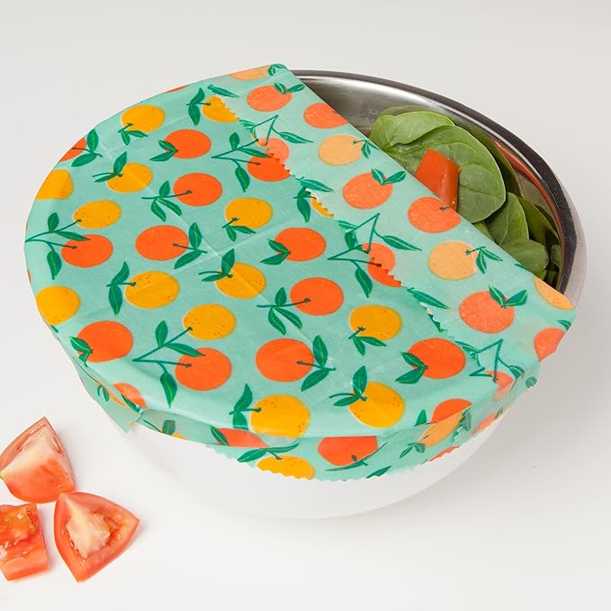 DANICA NOW DESIGNS Citrus Beeswax Wrap, 3 CT