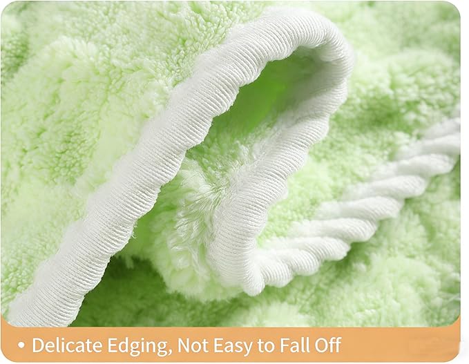 Hair Dry Tower Turban Wrap Made of Microfiber, Swiftly Drying Towels for Women, Soft Airy Quick Dry Turban for Curly & Long Hair‌，Soft Lightweight Fast Dry (Pink Green)