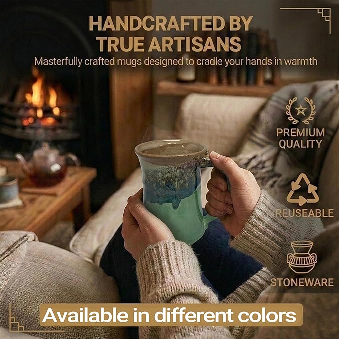 Clay in Motion Large Mug (Mountain Meadow)