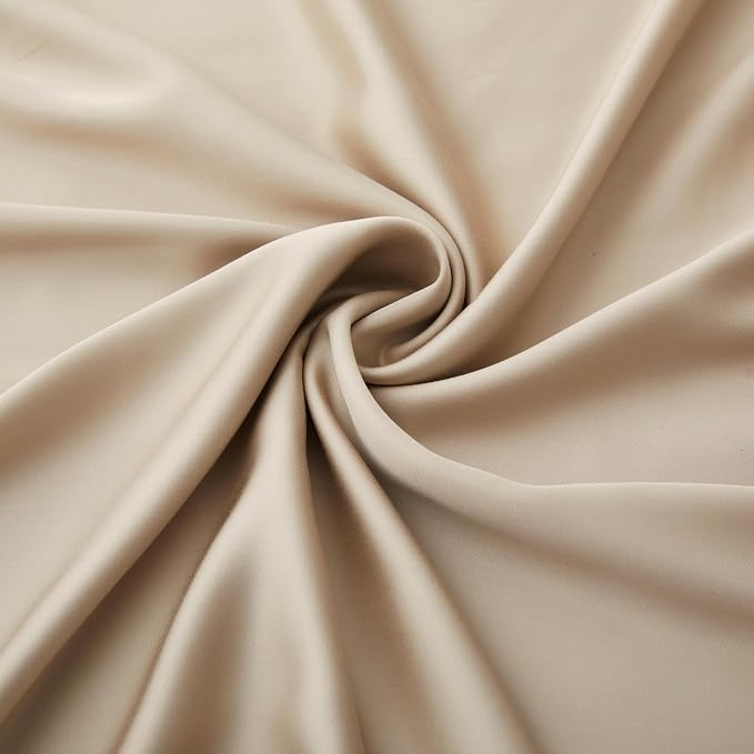 Luxury Bamboo Market | Queen Envelope Pillowcase Set | 100% Viscose Made from Bamboo | Organically Grown | Ultra Soft | Cooling | 2pcs [Dune]