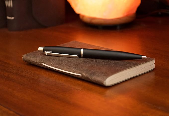 Nepali Companion Pocket Notebook with Handmade Paper and Vegetable-Dyed Cover, Vintage Composition Notebook for Office, School, and Home, 3.5x5 inch Handcrafted in Nepal (Small, Dark Walnut)