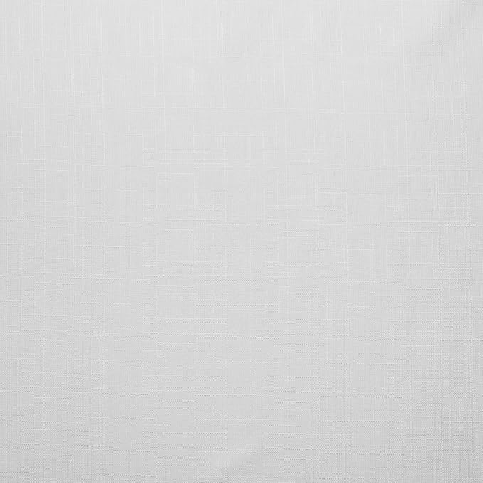 Exclusive Home Loha Linen Grommet Top Curtain Panel Pair, 54"x108", Winter White (Pack of 3)