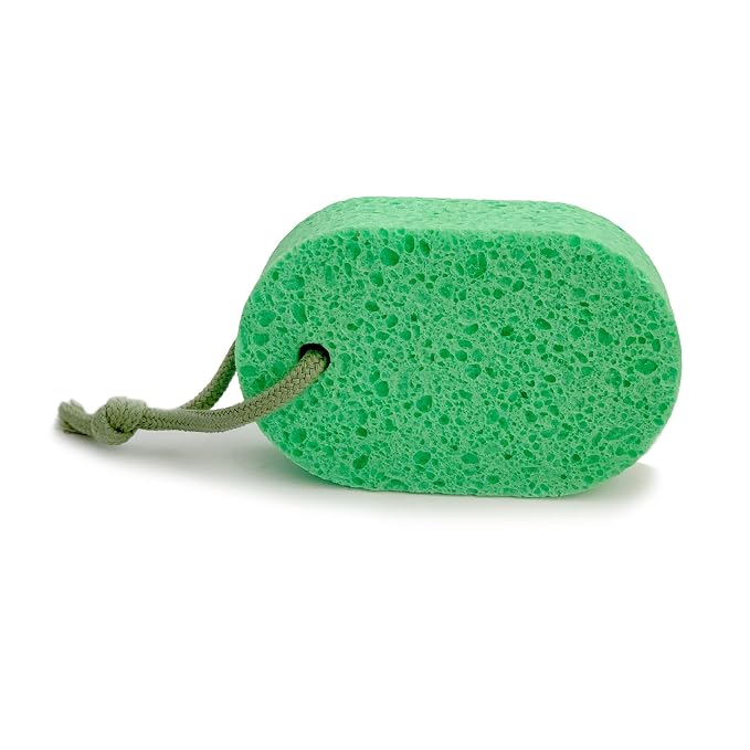 Earth Therapeutics Natural Cellulose Sponge (Green)