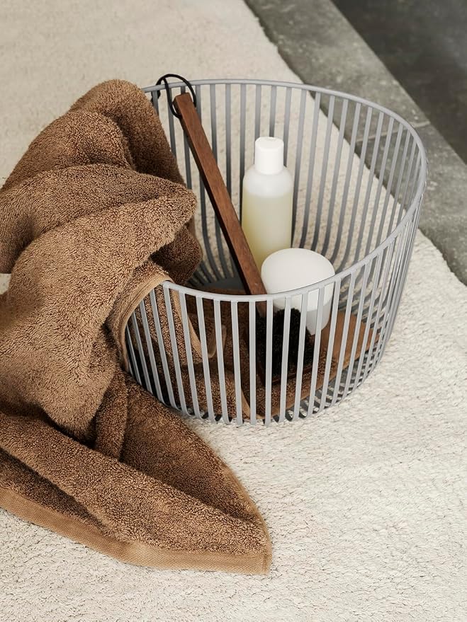 Blomus Riva Organic Terry Cloth Hand Towel Tan 20x40 / 50x100cm