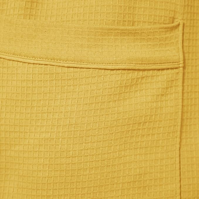 Amazon Essentials Women's Lightweight Waffle Full-Length Bath Robe with Pockets (Available in Plus Size)