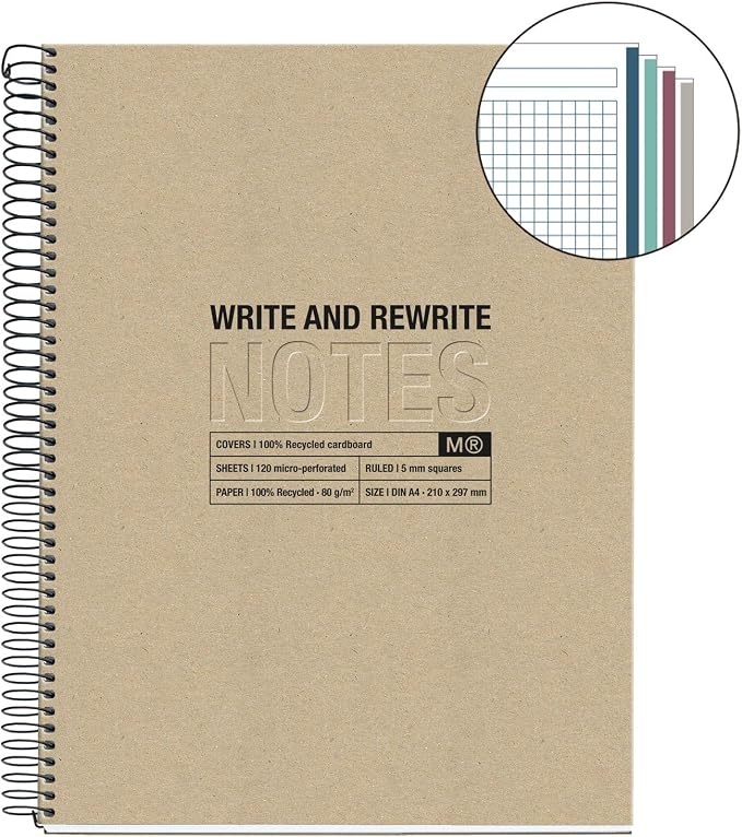 MIQUELRIUS Notebook Grid A4 Craft