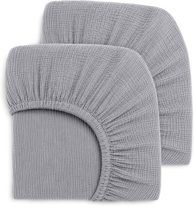 Newton Baby Deluxe Crib Sheet – Ultra-Soft Breathable Organic Cotton Fitted Crib Sheet | Thicker & Softer Design | Machine Washable Baby Bedding | Evening Gray