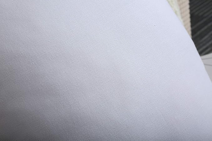 TangDepot Handmade Decorative Solid 100% Cotton Canvas Throw Pillow Covers /Pillow Shams, (18" x18" , White, 1 Count (Pack of 1)) | 100% cotton, same-color zip, machine wash & air dry. For living room, bedroom, office, car. 42 colors, 259 sizes. Cover ...