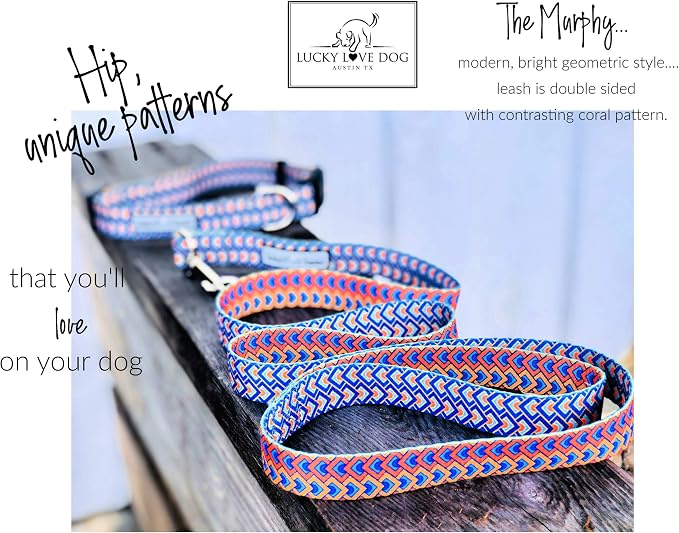 Lucky Love Dog Collars, Comfortable, Soft, Cute Dog Collar for Small Dogs, Murphy, X-Small