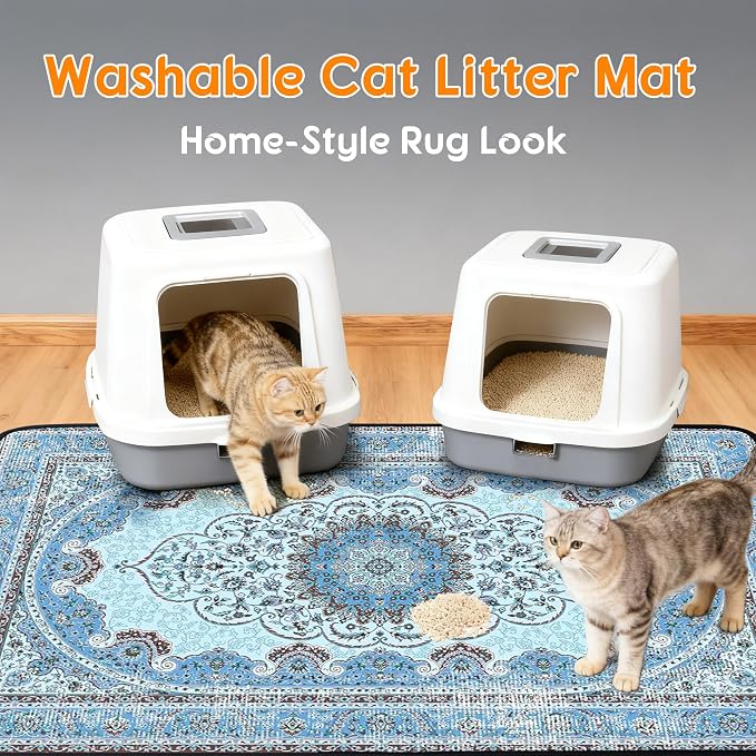 PatiencET Washable Pee Pads for Dogs Cat Litter Mat 72'' x 72" Super Absorbent Leakproof Reusable Puppy Pads 1 Pcs Puppy Training Pad with Non-Slip Bottom for Potty Whelping Playpen Crate Green