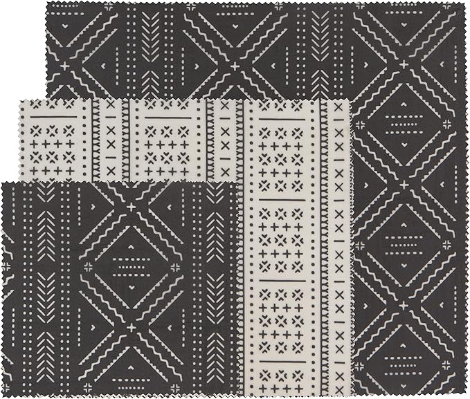 NOW DESIGNS Onyx Beeswax Wrap 3 Pack, 3 CT