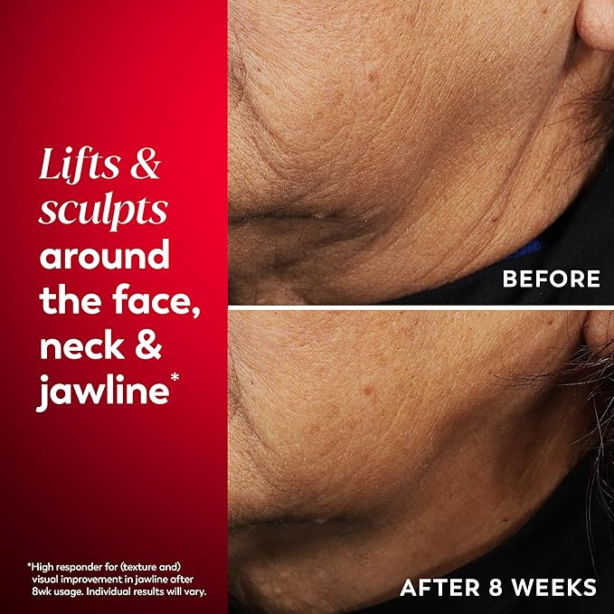 Olay Regenerist Neck and Face Roller, Neck Cream for Tightening and Firming, Anti-Aging Moisturizer for Women, Anti-Wrinkle Serum, Face Lift Cream, Cooling, Fragrance-Free, Hexa-Repair & NAD+, 1.7oz