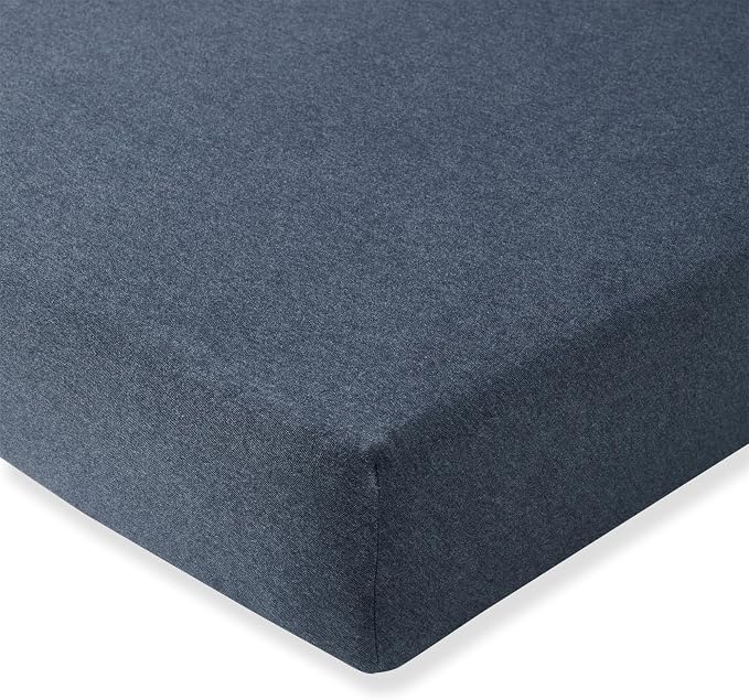 Burt's Bees Baby Organic Cotton Fitted Crib Sheet, Breathable Baby Bedding, Infant and Toddler Bed Sheet for Boys and Girls