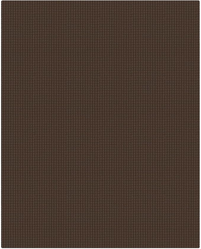 EARTHALL Woven Area Rug 4x5 Ft Washable Rugs for Entryway Non Slip Braided Throw Rugs Bedroom Carpet Cotton Entry Rug Cotton Floor Carpets for Bedroom Dining Room Living Room, Brown