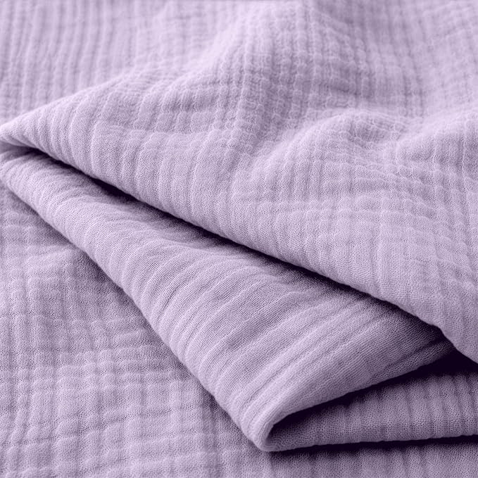 Newton Baby Deluxe Crib Sheet – Ultra-Soft Breathable Organic Cotton Fitted Crib Sheet | Thicker & Softer Design | Machine Washable Baby Bedding | Lavender
