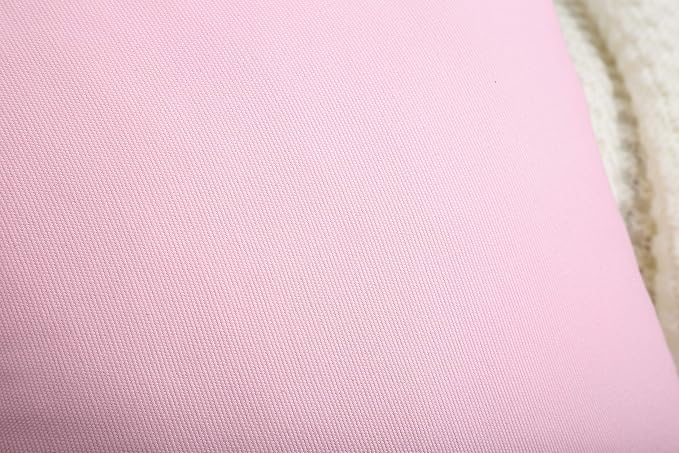 TangDepot 100% Cotton Solid Throw Pillow Cover 14x14 Salmon Pink | 100% cotton, same-color zip, machine wash & air dry. For living room, bedroom, office, car. 42 colors, 169 sizes. Cover only.