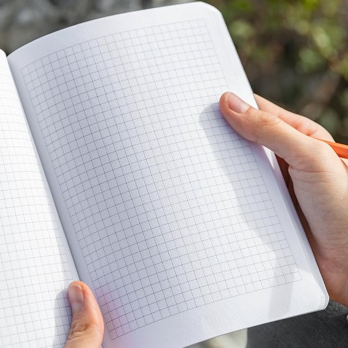 Sigel RU202 Re-Up Notebook - Squared - Approx. A5 - Red - Soft Cover - 100 Seiten - NCP vegan-zertifiziert
