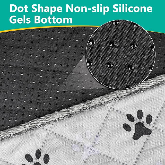FURWEY 1 Pack Extra Large 72"X72" Washable Pee Pads for Dogs Super Absorbent Dog Training Pads Non-Slip Waterproof Pet Training Pads Mats Whelping Pads for Dogs Cats Puppy