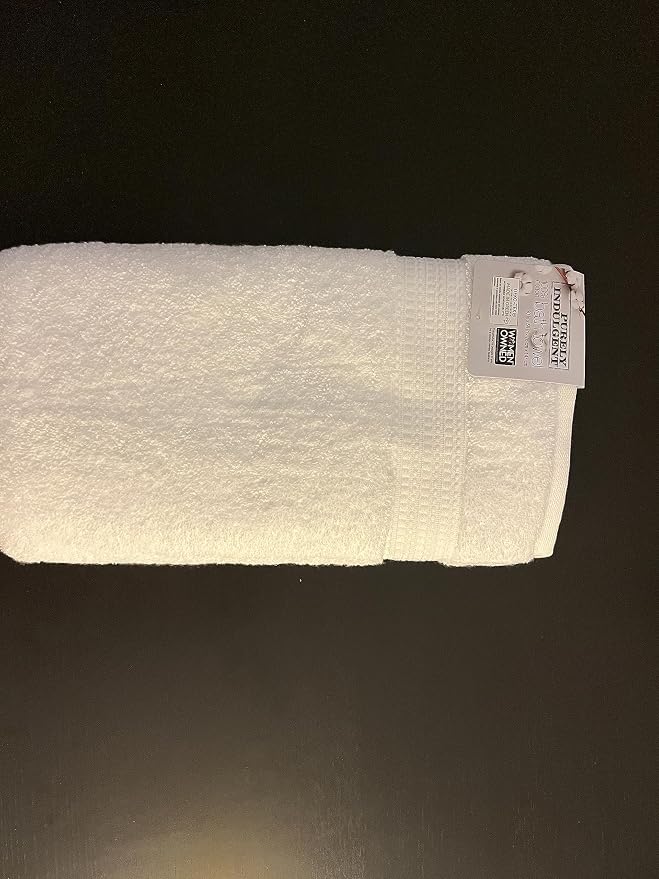 Purely Organic Bliss 100% Organic Cotton Bath Towel (White, 2)
