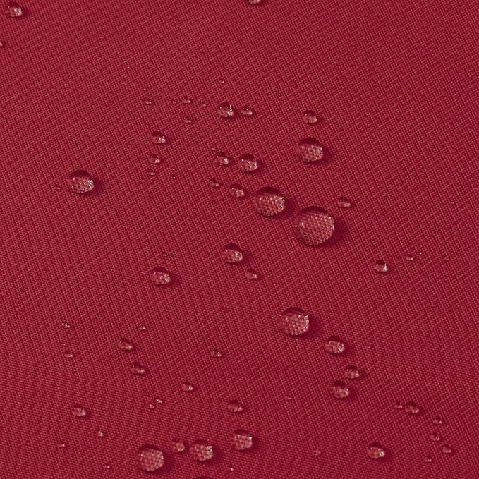 N&Y HOME Fabric Shower Curtain or Liner with Magnets - Hotel Quality Red Shower Curtain for Bathroom, Machine Washable, Water Repellent - Red, 72x72