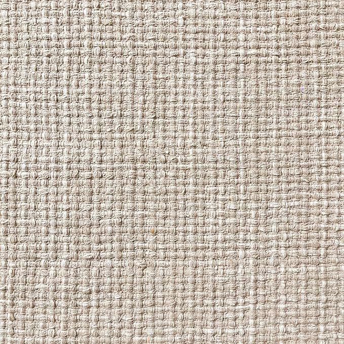 Chardin home Sand & White Reversible Runner Rug, 2x5 feet Machine Washable Cotton Rug, Perfect for hallways, stairwell, Kitchen Bedroom