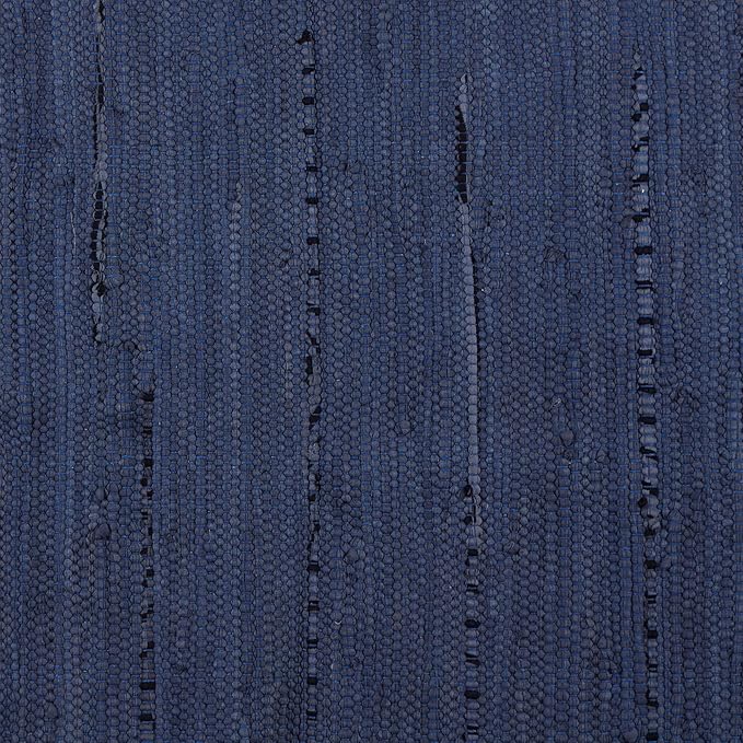 DII Chindi Home Collection Handwoven Multicolor Area Rag Rug, 20x31.5, French Blue