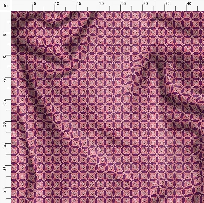 Soimoi African Print - Blue, Canvas Fabric Material - 56 Inch Wide, 1 Yard, Unstitched Fabric for Upholstery, Bags, Workwear and Outdoor Gear.