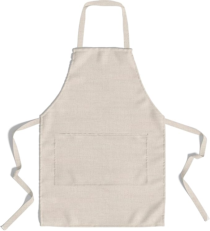 Chefs Aprons | Cooking Baking Grilling for Home Restaurant | Premium Kitchen Aprons with Double Pocket for Men Women