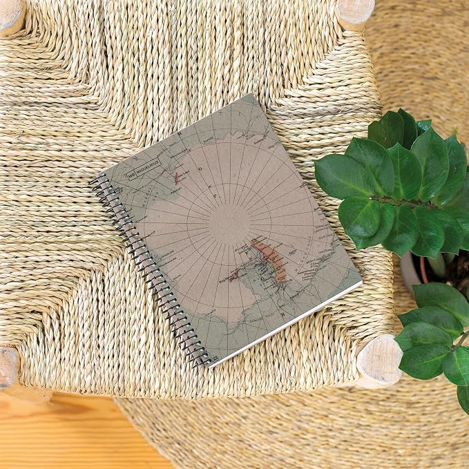 Miquelrius - Notebook Notebook Notebook 100% Recycled Notebook, 1 Color Strip, A5, 80 Horizontal Stripe Sheets, 80g Paper, 2 Drills, Recycled Cardboard Cover, Ecomaps Design