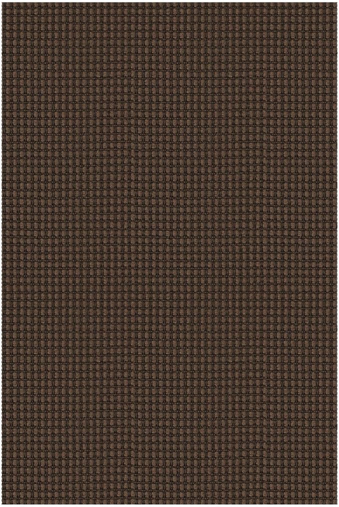 EARTHALL Woven Area Rug 2x3 Ft Washable Rugs for Entryway Braided Non Slip Throw Rugs Door Mat Indoor Outdoor Entrance Small Cotton Woven Carpet for Kitchen Foyer Front Door, Brown