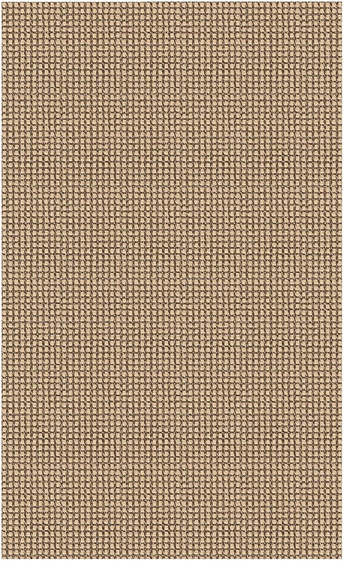 EARTHALL Woven Area Rug 20"x31" Ft Washable Rugs for Entryway Braided Non Slip Door Mat Indoor Outdoor Entrance Small Cotton Woven Carpet for Kitchen Foyer Front Door, Orange/Tan/Brown
