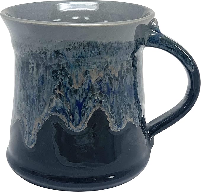Clay in Motion Handmade Medium Mug (Stormy Night)