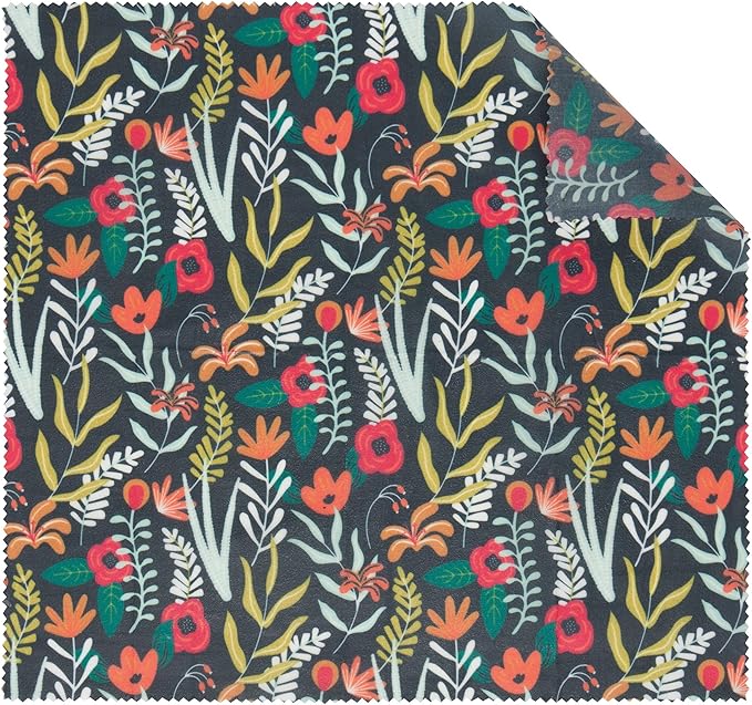 Ecologie Reusable Beeswax Food Storage Wrap Floral Print Set of 3 sizes