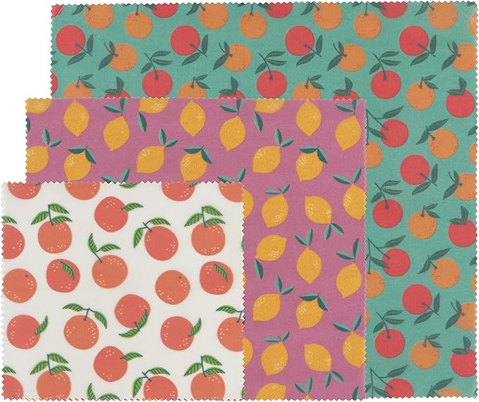 DANICA NOW DESIGNS Citrus Beeswax Wrap, 3 CT