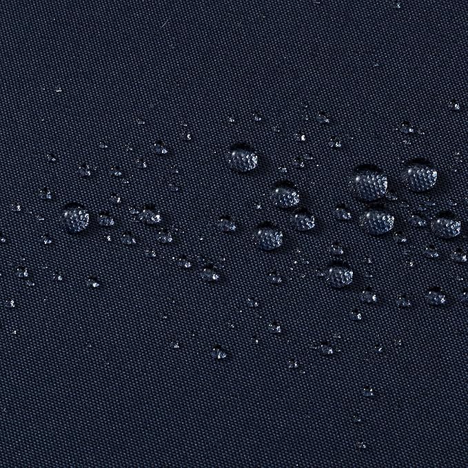N&Y HOME Fabric Shower Curtain or Liner 36 x 72 Inches Bath Stall Size with 2 Bottom Magnets, Hotel Quality, Washable, Water Repellent, Navy