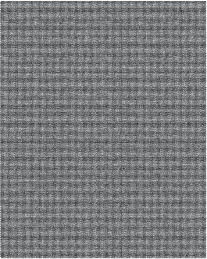 EARTHALL Washable Area Rug 4x5 Ft Non Slip Rugs for Entryway Braided Throw Rugs Bedroom Carpet Cotton Entry Rug Woven Floor Rug for Bedroom Dining Room Living Room, Charcoal Gray