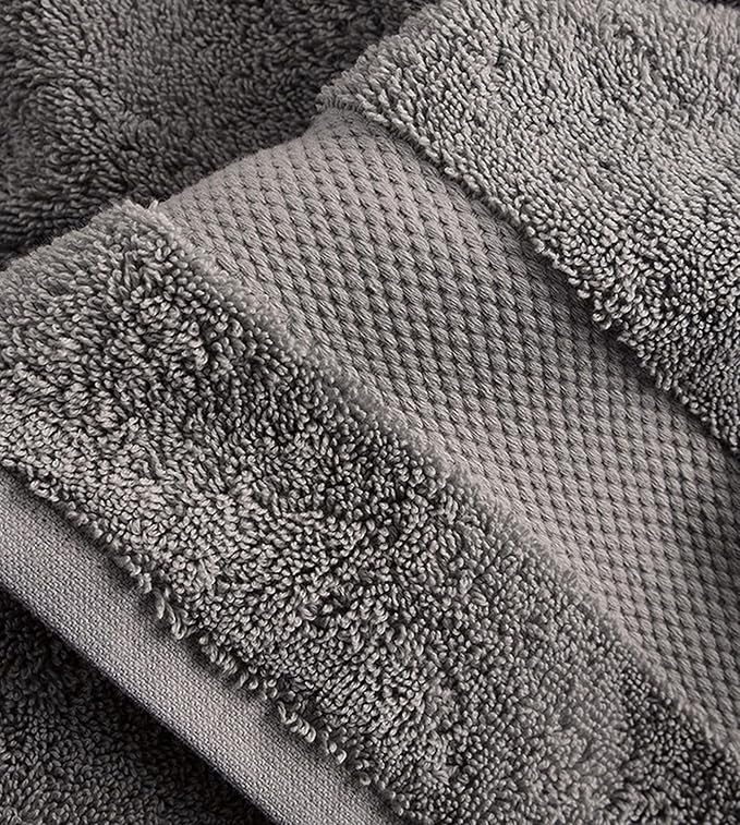 100% Organic Cotton Towels 650 GSM Plush Feather Touch Quick Dry Wash Cloth, Pack of 12 GOTS Certified, Oeko-Tex Green Certified, Organic Cotton Wash Cloth, 13"X13"
