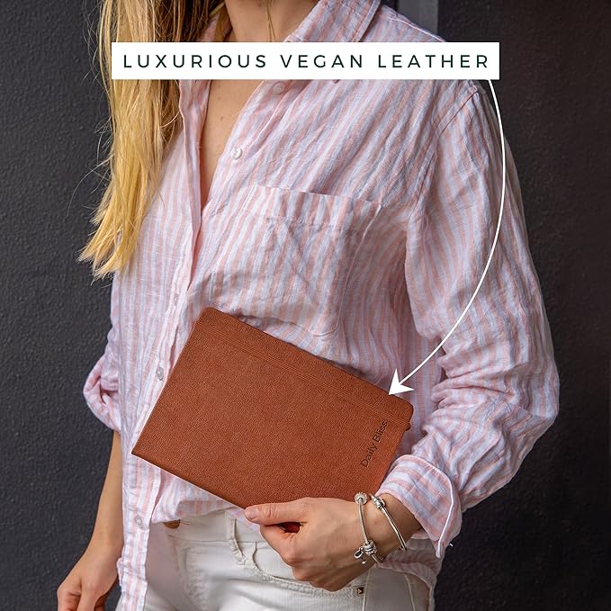 Stone Paper Ruled Notebook Premium A5 Hardcover Vegan Leather Journal | 160 Pages | Premium Quality Executive Notebook For Men and Women |Comes With Gift Box Water Proof Notebook Cinnamon