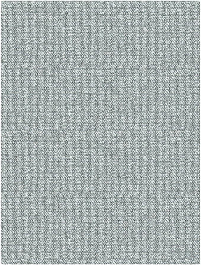 EARTHALL Washable Area Rug 3x4 Ft Non Slip Rugs for Entryway Braided Rubber Backed Throw Rugs Door Mat Indoor Outdoor Entrance Cotton Woven Rug for Kitchen Foyer Front Door Living Room, Turquoise/Gray