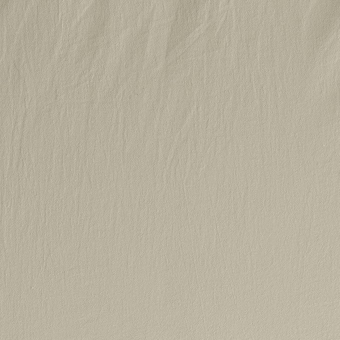 Archaeo Washed Cotton Small Window Twist Tab Cafe Curtains, 52" x 36", Oatmeal