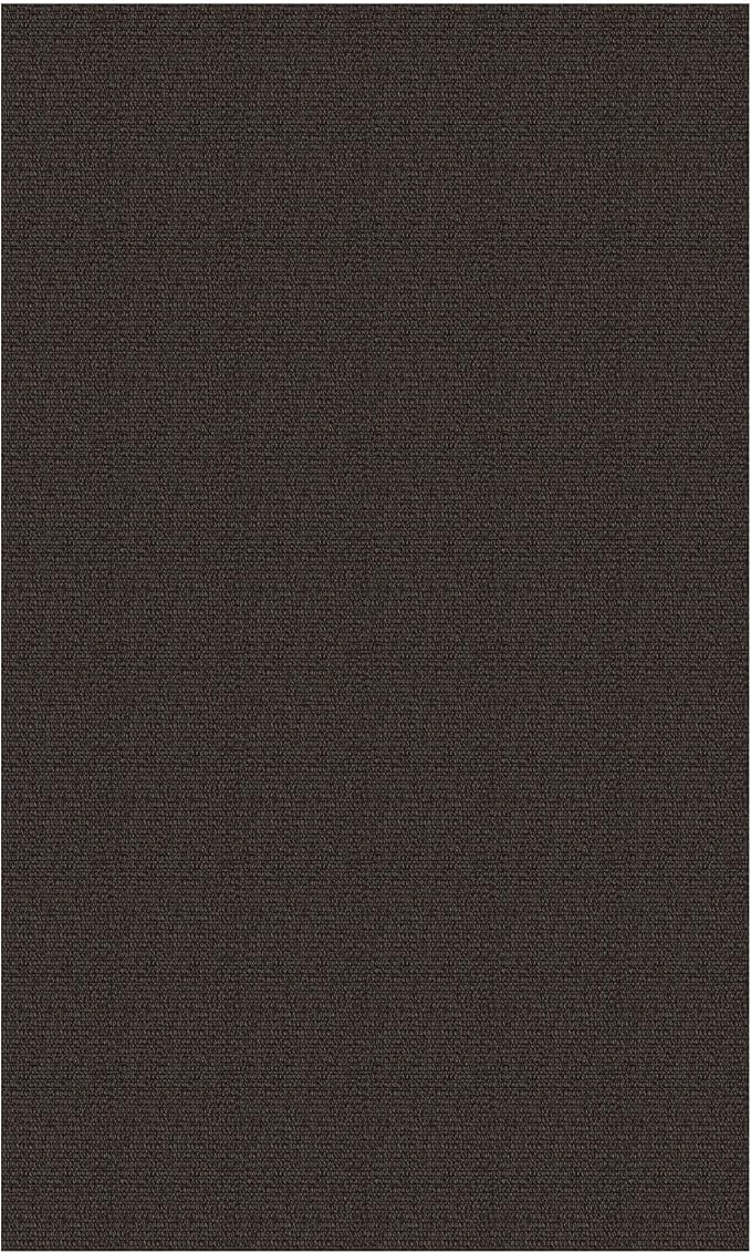 EARTHALL Washable Area Rug 4x6 Ft Non Slip Rugs for Entryway Braided Rubber Backed Bedroom Carpet Cotton Entry Rug Woven Floor Carpets for Bedroom Dining Room Living Room, Taupe/Coffee