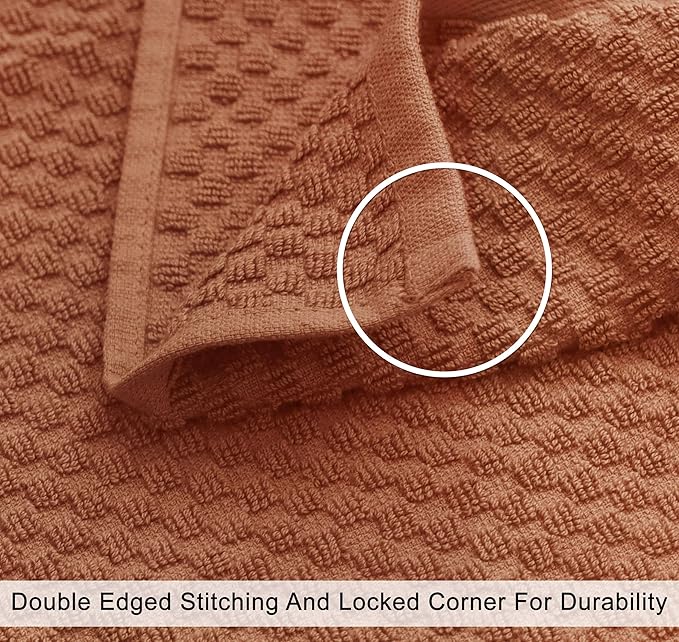 COTTON CRAFT Hooded Bath Towel – 2 Pack Oversized 35x70 Waffle Weave Towel with Hood for Adults - 100% Ringspun Cotton Pool Bath Sheet Wrap with Hood - Soft Super Absorbent Quick Dry – 450 GSM – Mocha