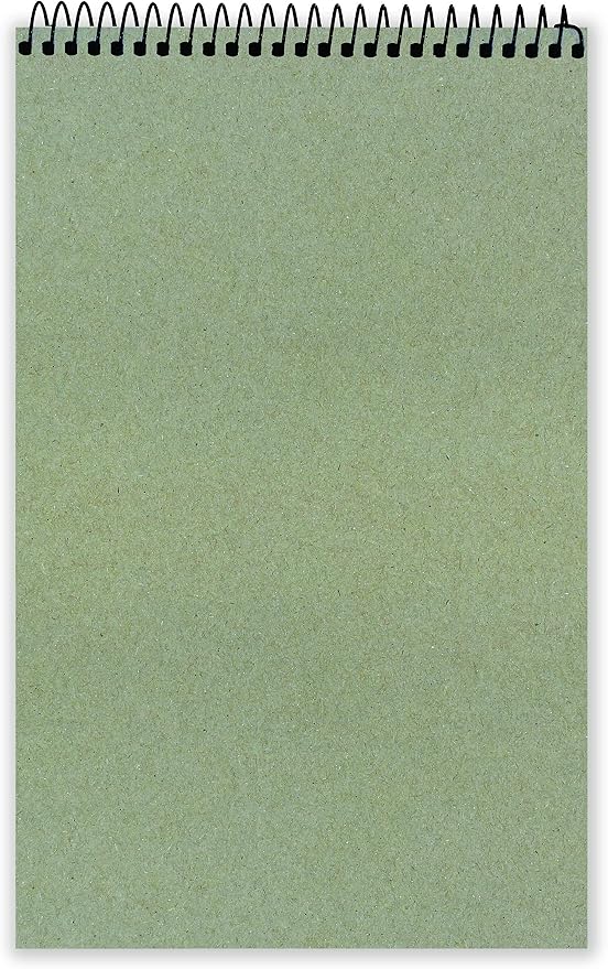 Silvine 160 Page 8x5" Shorthand Recycled Notebook, Ruled 8mm Feint [Pack of 12]