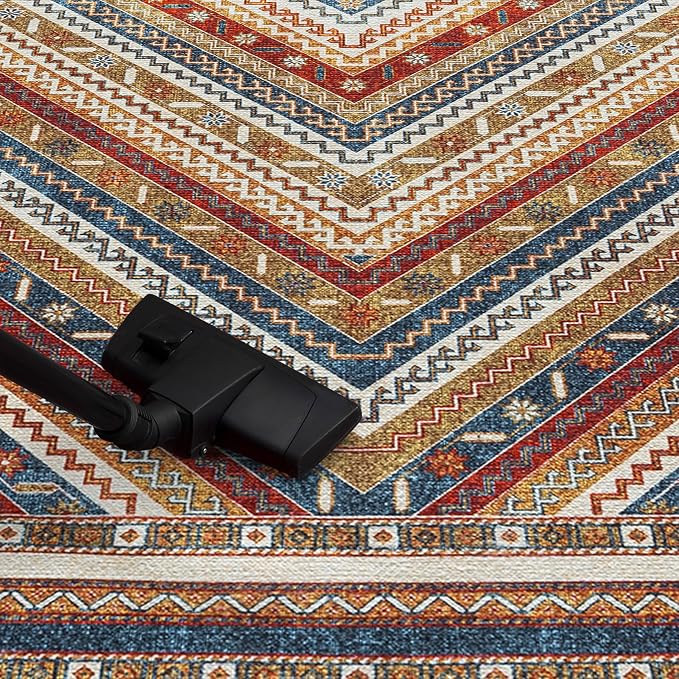 Keen Home Design 36"x60" Rug - Machine Washable Entry Rug with Non-Slip Backing, Ideal for Entryway, Kitchen, Bathroom, Laundry Room - Vintage, Easy Clean, Durable, Low Pile - (3' x 5')