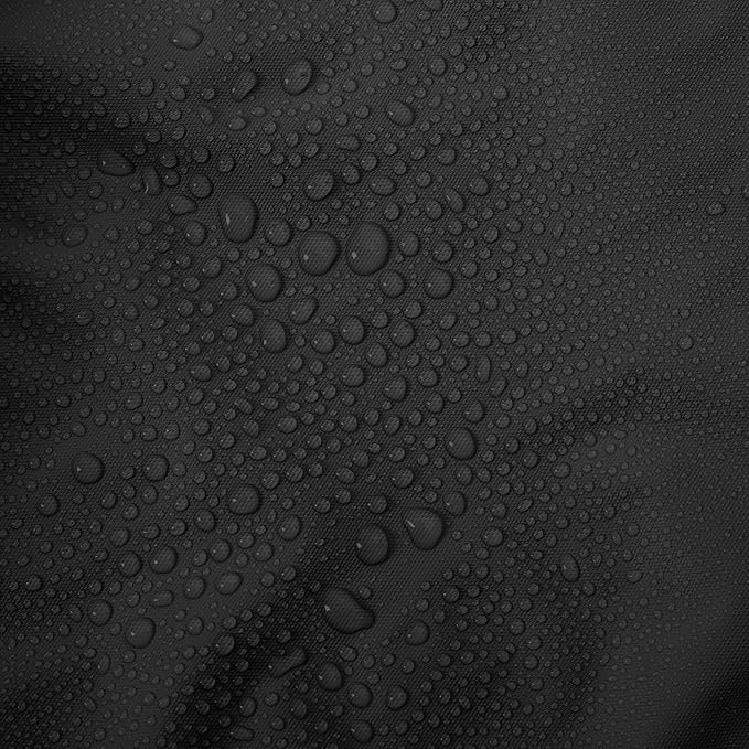 Bath Bliss Heavy Shower Curtain Liner, 12 Rust Resistant Metal Grommets, 3 Weighted Magnet Hem, Black